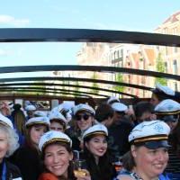 people enjoying the boat tour with Marcia Haas